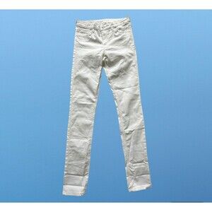 & Denim Worn‎ Once Dharla Skinny regular waist white jeans Women Size 28 x 32